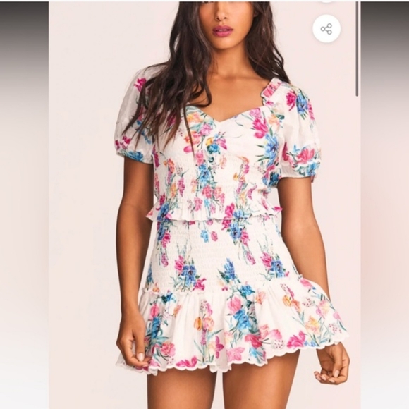 Jarrah Smocked Dress - Picture 1 of 11